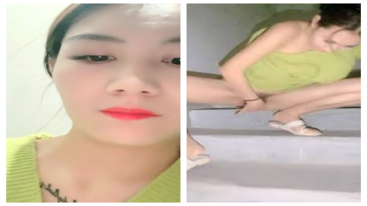 极品颜值骚女!夜晚小区楼顶玩露出!撩起衣服掰穴揉奶,翘起屁股手指扣穴